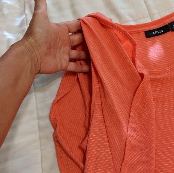 APT. 9 top with one flutter sleeve size small - Picture 5 of 5